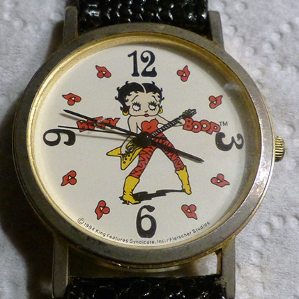 1994 King Features Fleischer Studios Betty Boop Wristwatch